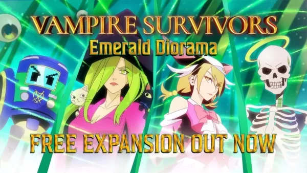 為吸血鬼倖存者發布的saga啟發的DLC'翡翠diorama'和越野更新