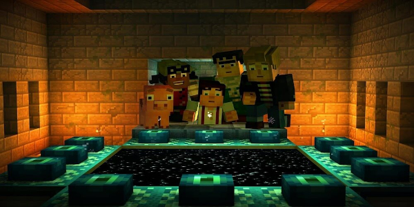 Minecraft: Story Mode Tangkapan skrin 3