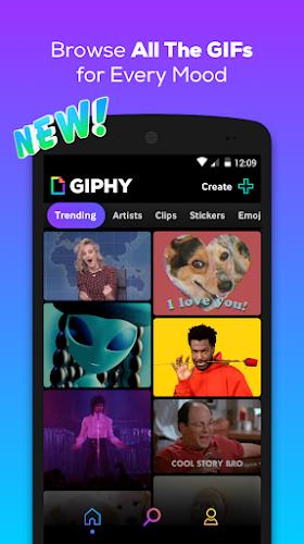 GIPHY: GIF & Sticker Keyboard স্ক্রিনশট 1