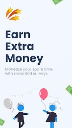 Rewardy - Money Paid Surveys: Your Cash Reward App स्क्रीनशॉट 1