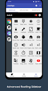 Overlays - Floating Launcher Captura de pantalla 4