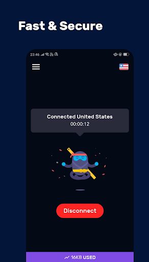 VPN9: Fast Secure VPN ภาพหน้าจอ 3