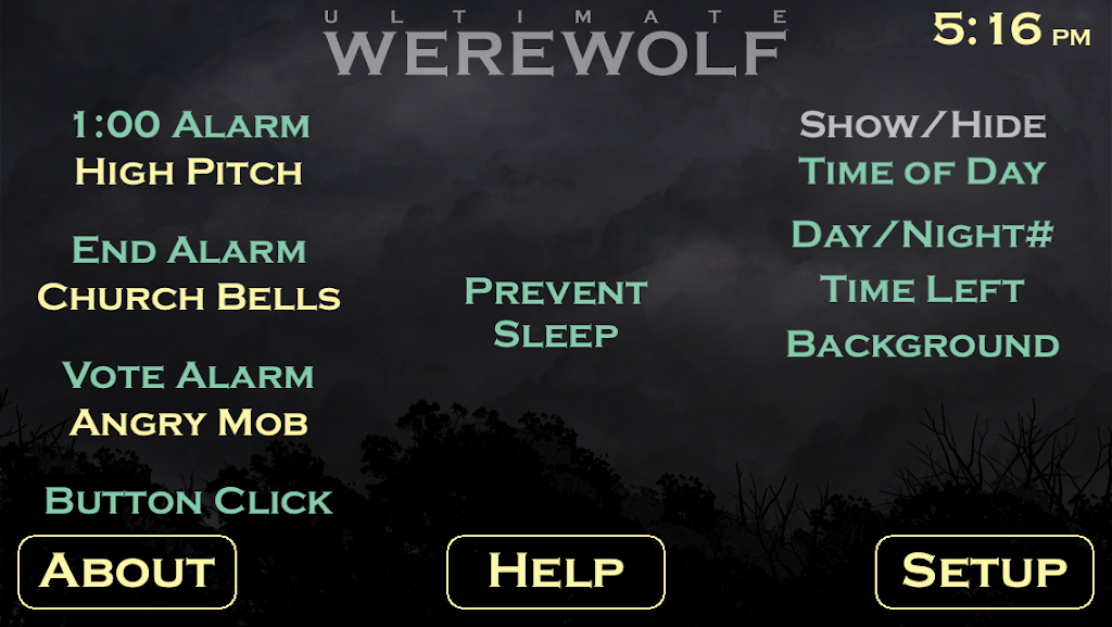 Ultimate Werewolf Timer Capture d'écran 2