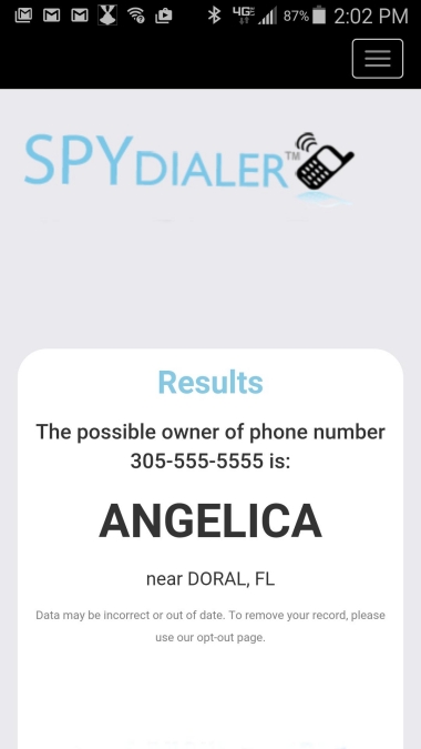 Spy Dialer Schermafbeelding 2