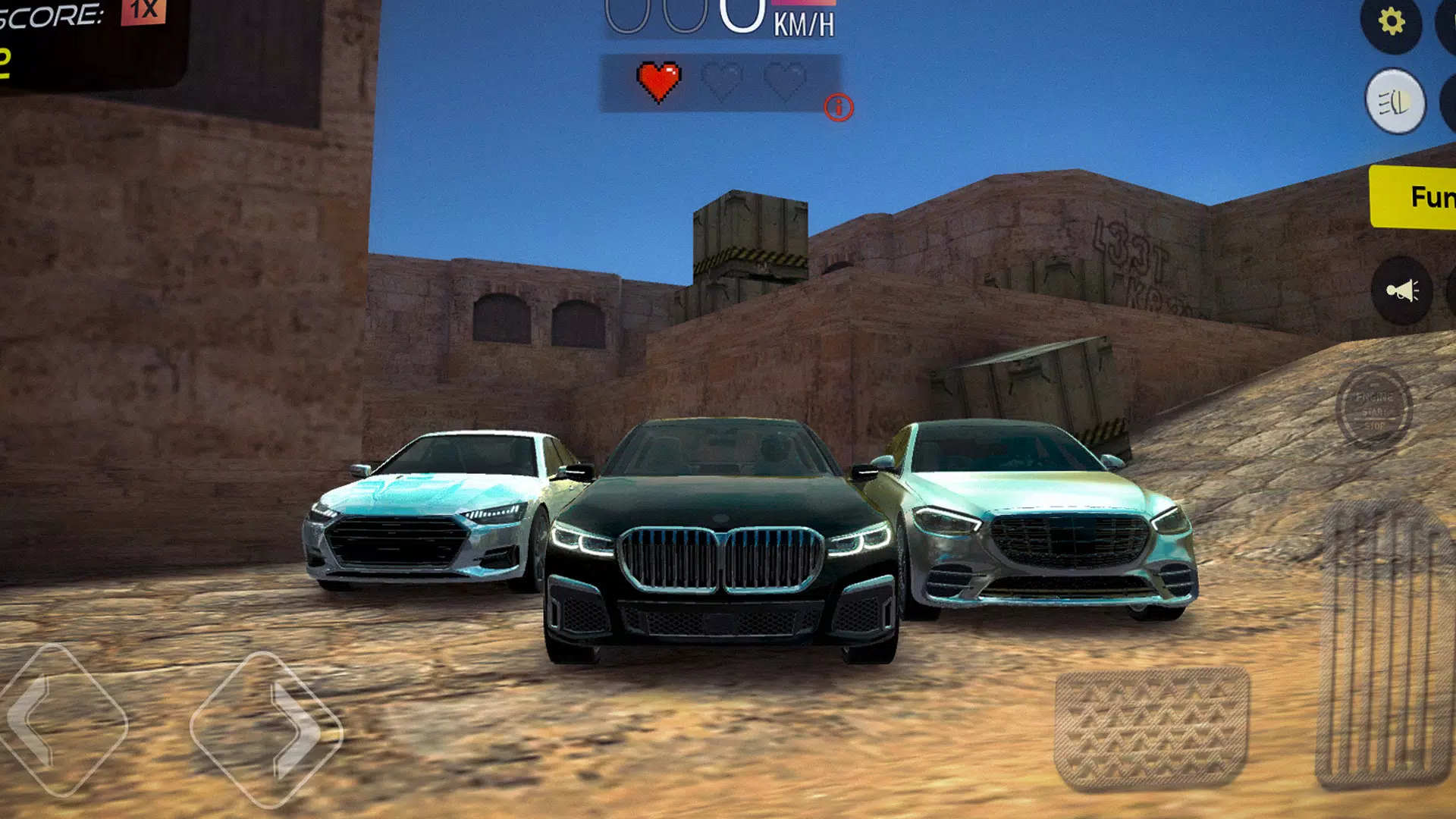 Racing in Car - Multiplayer Capture d'écran 4