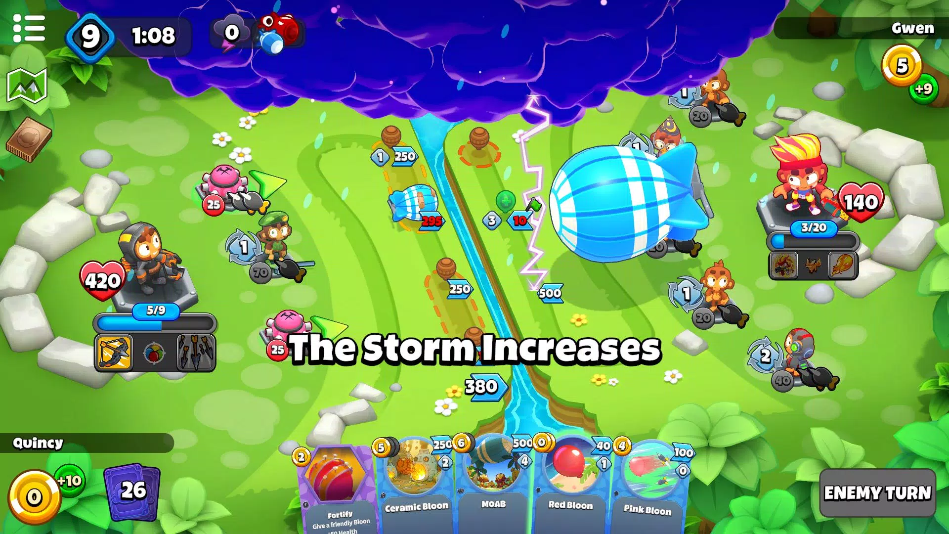 Bloons Card Storm Скриншот 2