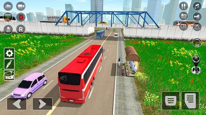 Bus Simulator Bus Driving Game Schermafbeelding 1