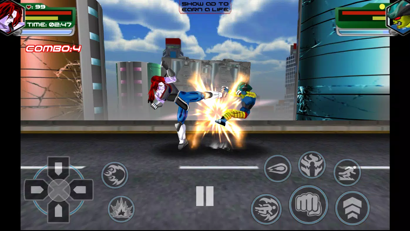 Blazing Warriors Ảnh chụp màn hình 3