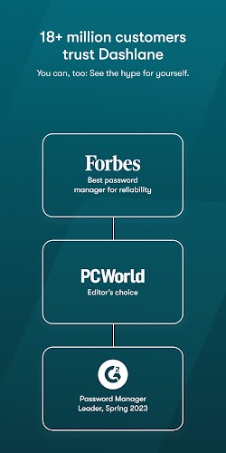Dashlane - Password Manager ဖန်သားပြင်ဓာတ်ပုံ 1
