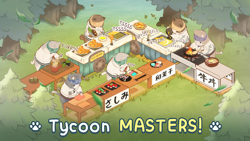 Cat Garden Food Party Tycoon Tangkapan skrin 3