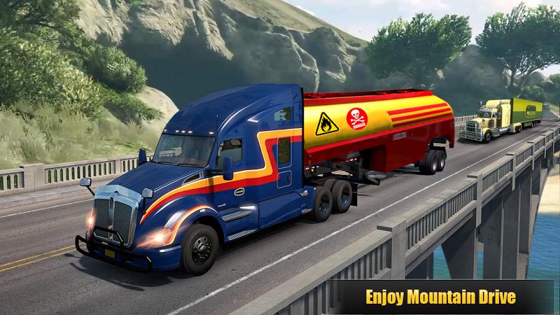 Truck Sim :Modern Tanker Truck Tangkapan skrin 4