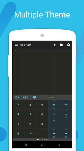 Schermata CalcNote - Notepad Calculator 4