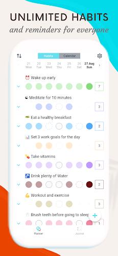 Habit Tracker Planner HabitYou Ekran Görüntüsü 2