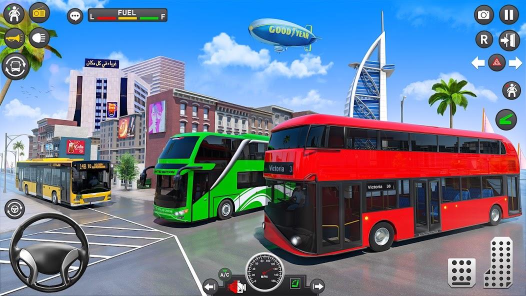 Coach Bus Simulator Games Mod Schermafbeelding 3