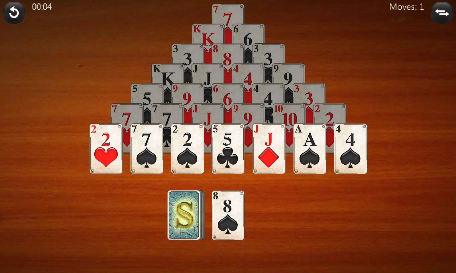 Pyramid Solitaire স্ক্রিনশট 1