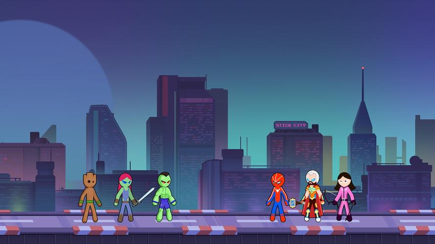 Epic Hero Wars - stick fight ภาพหน้าจอ 2