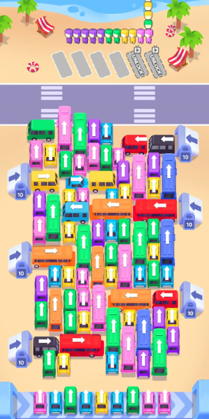 Bus Frenzy : Station Shuffle Tangkapan skrin 2