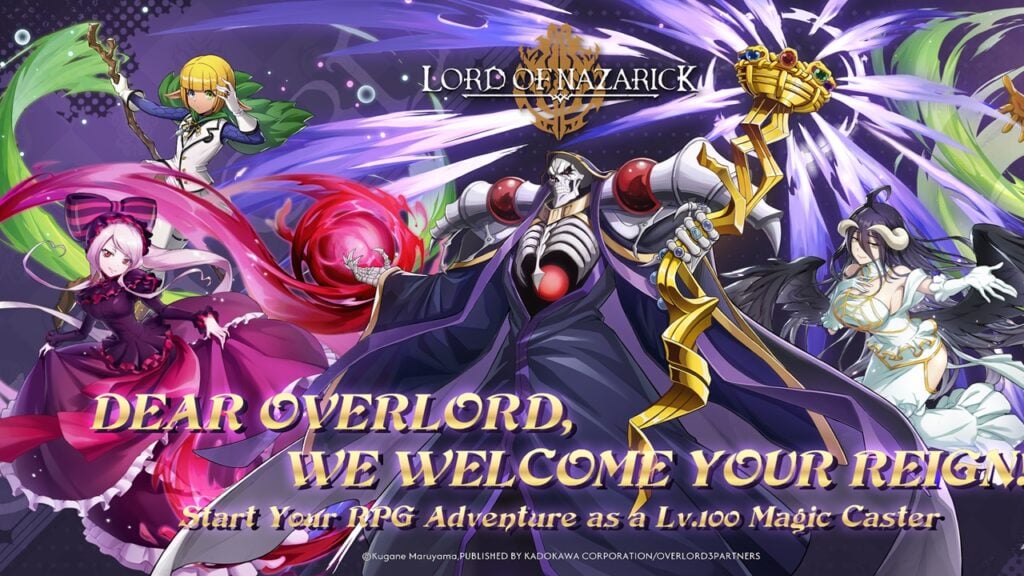 Crunchyroll Выпуск Overlord: Lord of Nazarick на Android сегодня