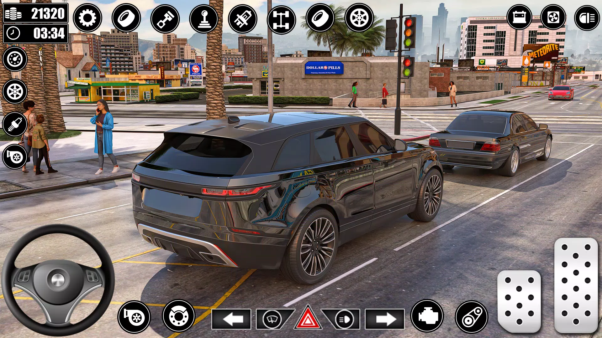 Real Car Driving School Games Скриншот 2