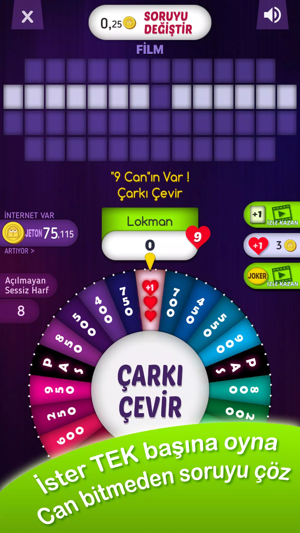 Çarkıfelek Mobil - Zarf Seç應用截圖第1張