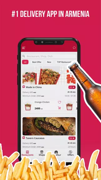 Menu.am-Food and more Delivery 스크린샷 1