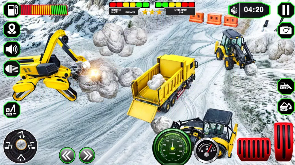 Real Heavy Snow Plow Truck Zrzut ekranu 2