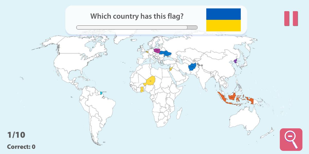 StudyGe - World Geography Quiz Screenshot 1