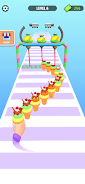 Ice Cream Stack Games Runner Скриншот 2