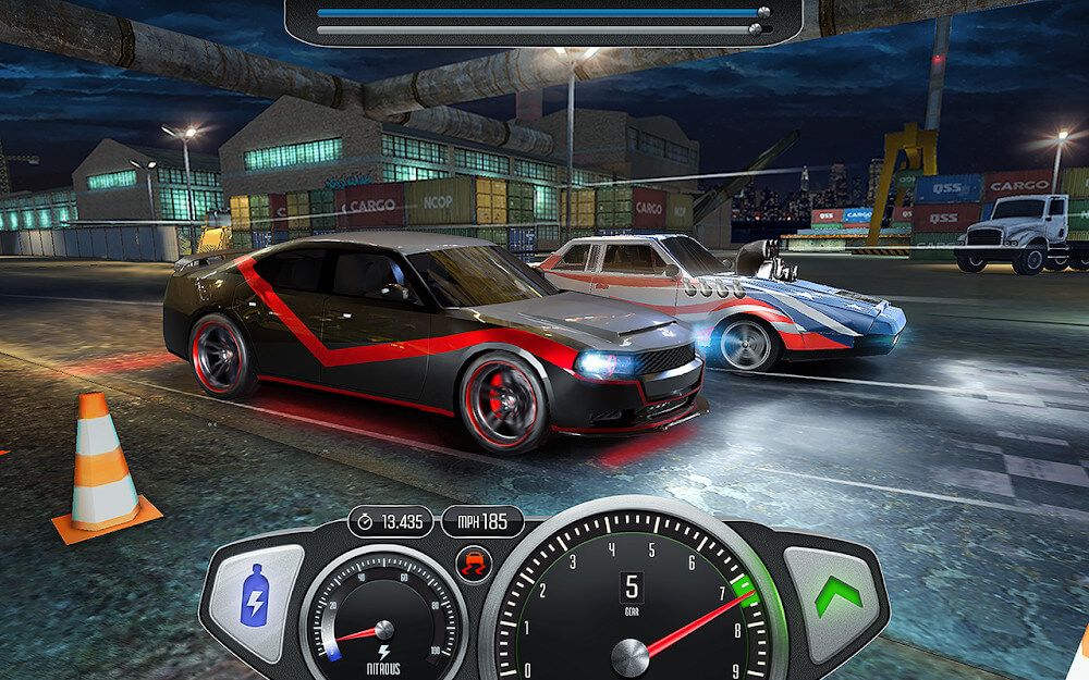 Top Speed: Drag & Fast Racing Mod Zrzut ekranu 1