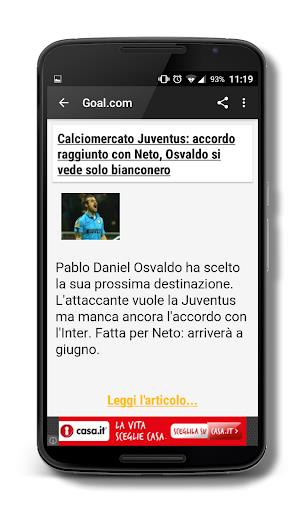 Bianconeri News - Unoff App ภาพหน้าจอ 1