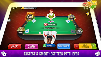 Teenpatti Indian poker 3 patti Schermafbeelding 1