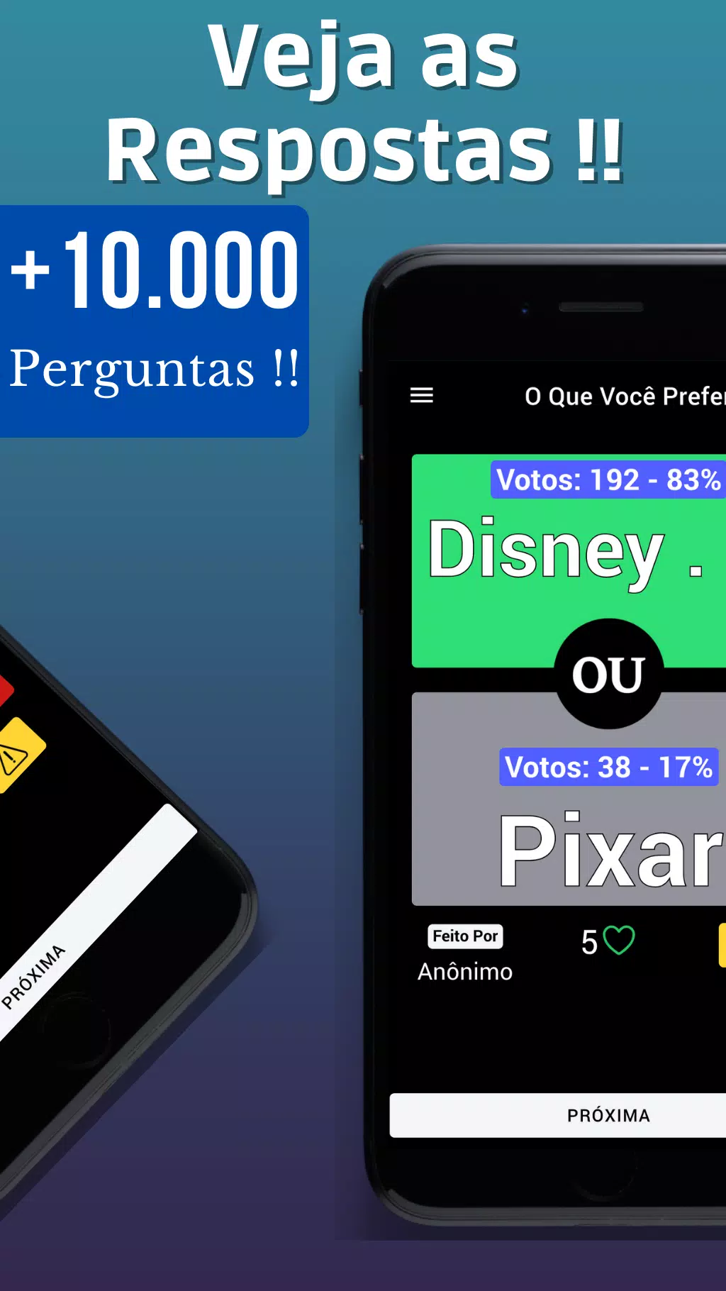 O que você prefere? 스크린샷 2