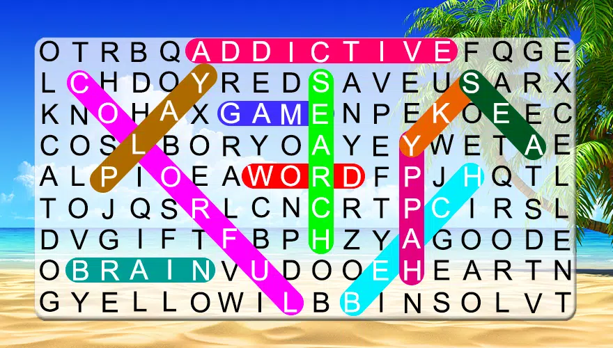 Word Search : Find Hidden Word Captura de tela 2