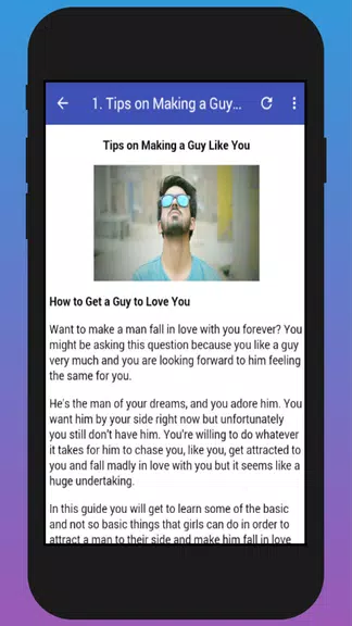 How To Make a Guy Fall in Love With You Screenshot 2