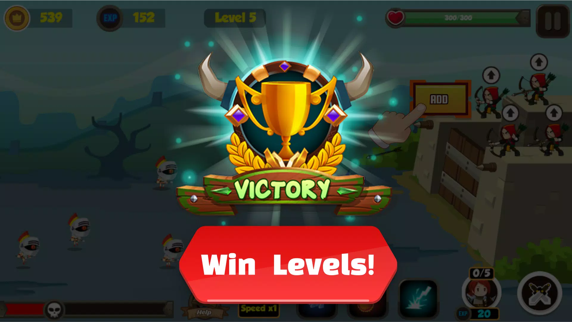 Idle Fortress: Tower Defence ဖန်သားပြင်ဓာတ်ပုံ 3