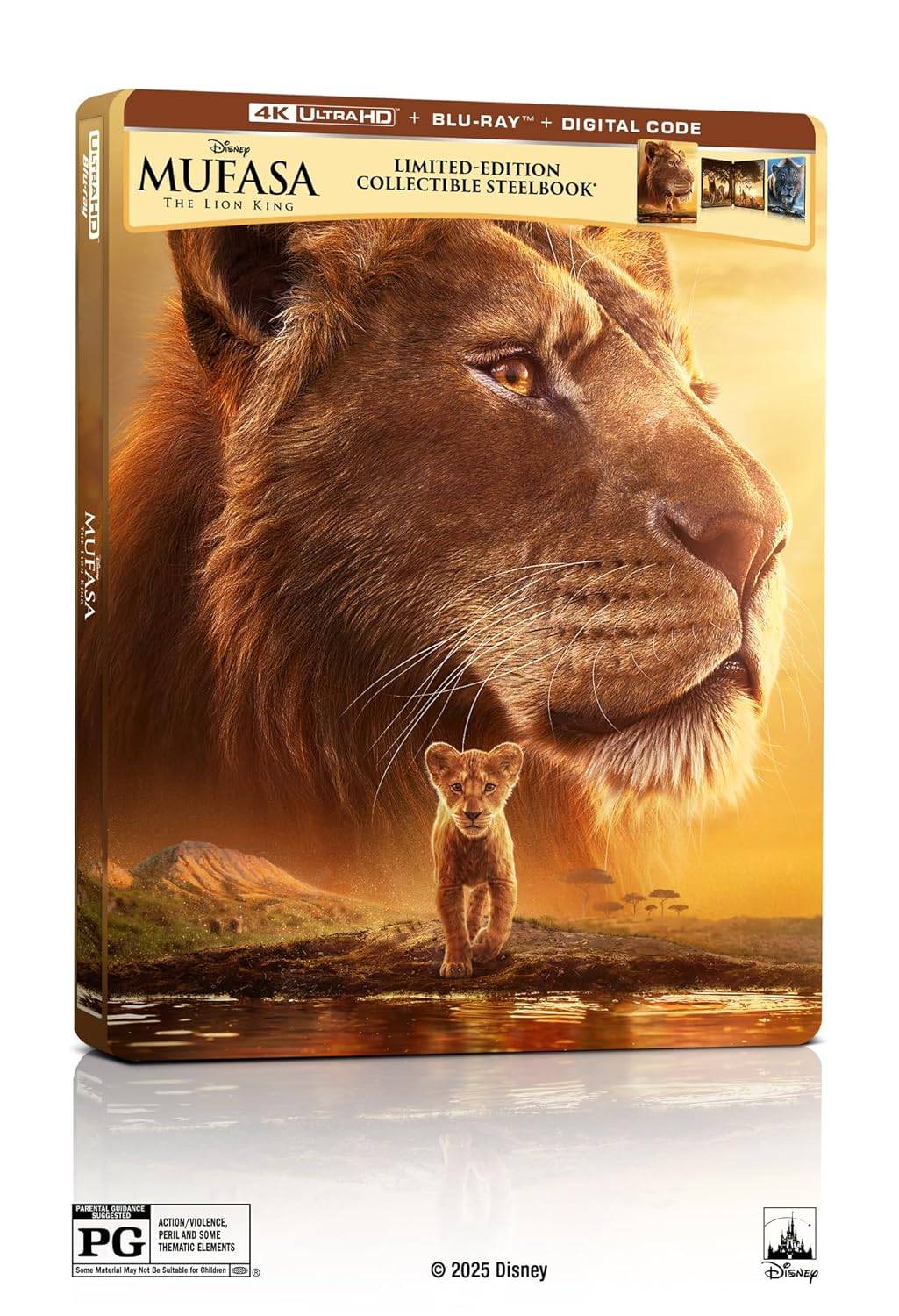 “ Mufasa的4K Steelbook现在可以预订”
