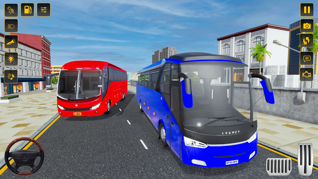 Real Bus Simulator 3d Bus Game Скриншот 3