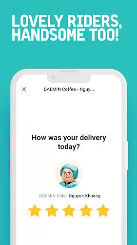 BAEMIN - Food delivery app Captura de pantalla 2