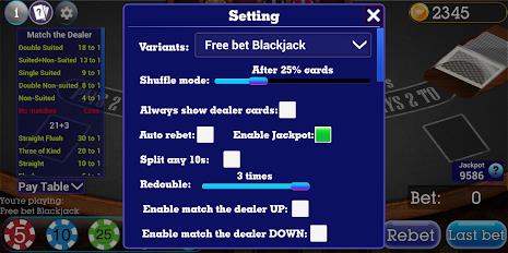 Spanish Blackjack 21 स्क्रीनशॉट 3