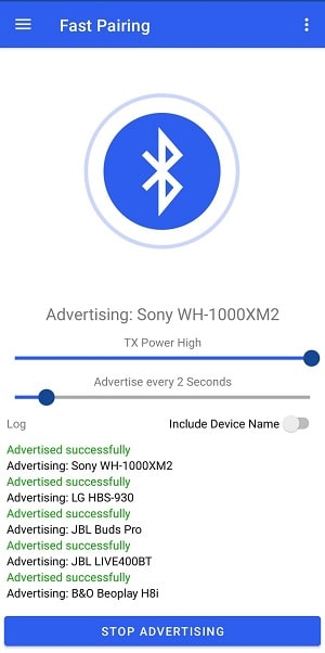 Bluetooth Le Spam স্ক্রিনশট 1