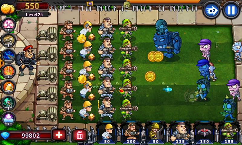 Army vs Zombies :Tower Defense Schermafbeelding 4