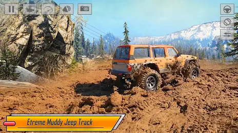 Schermata Offroad Driving Jeep Simulator 1