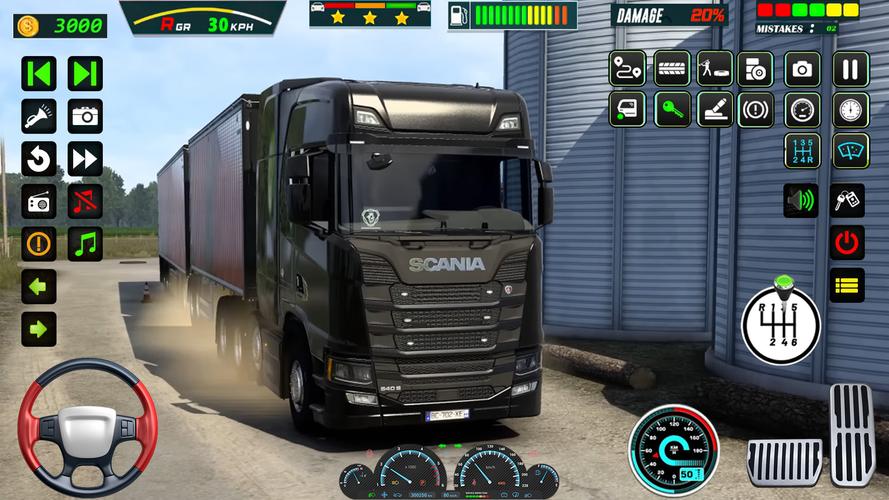 Highway Truck Simulator 2023 ဖန်သားပြင်ဓာတ်ပုံ 2