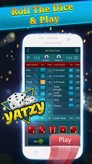 Yatzy - Free Dice Games ဖန်သားပြင်ဓာတ်ပုံ 3