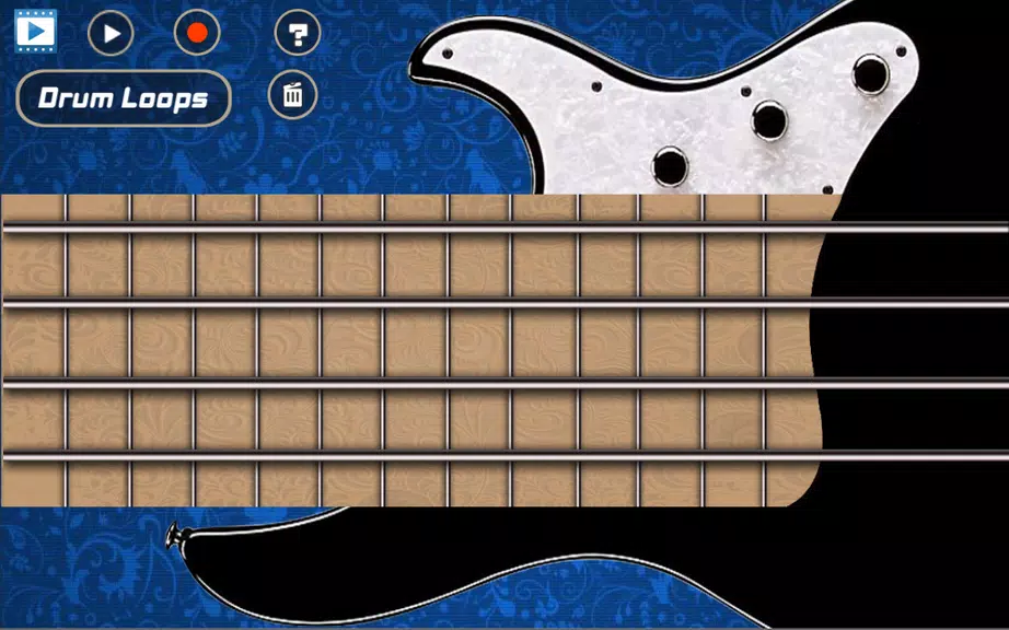 Electric Bass Guitar Capture d'écran 1