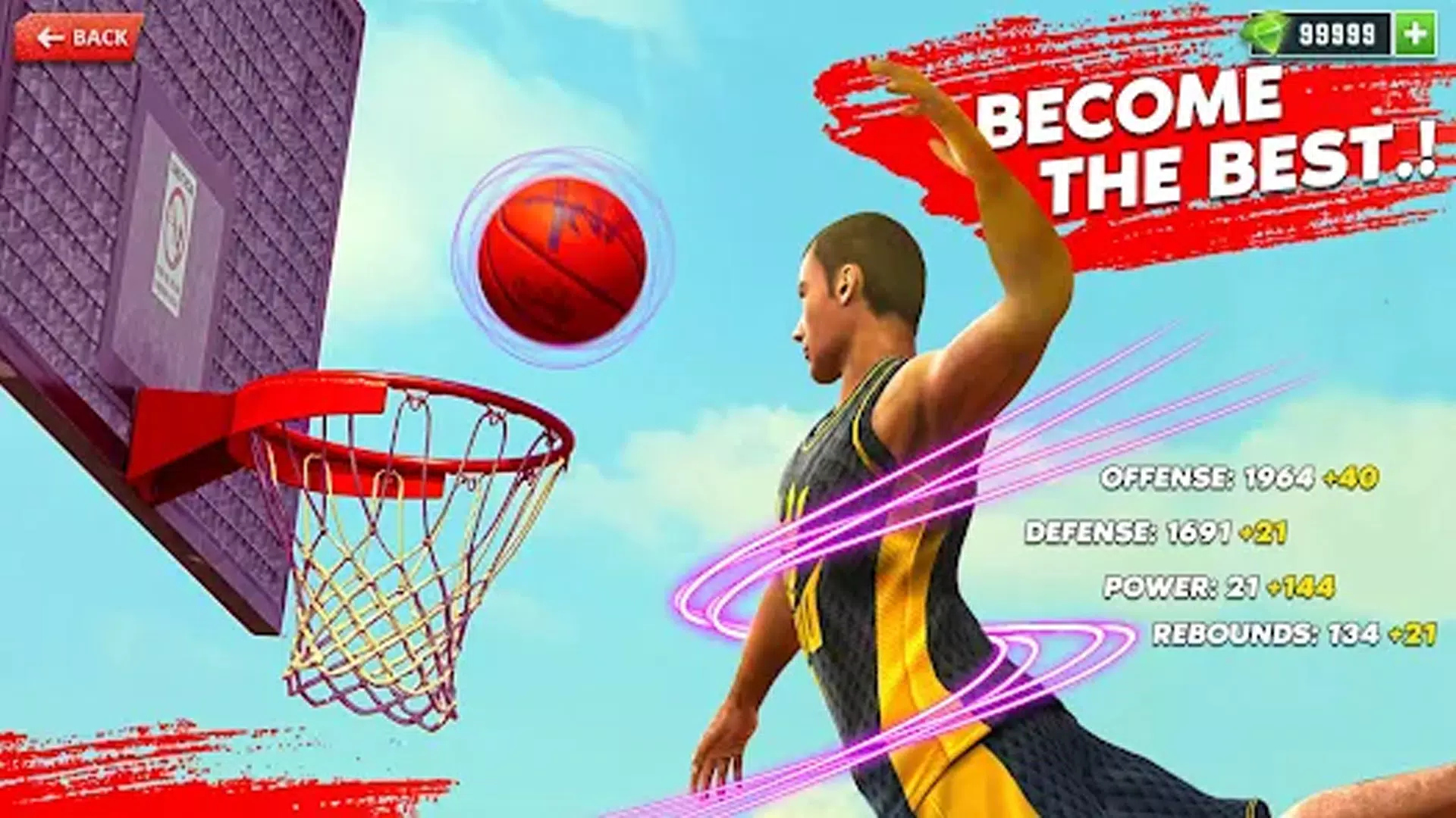 Basketball Games 2023 Offline ภาพหน้าจอ 3