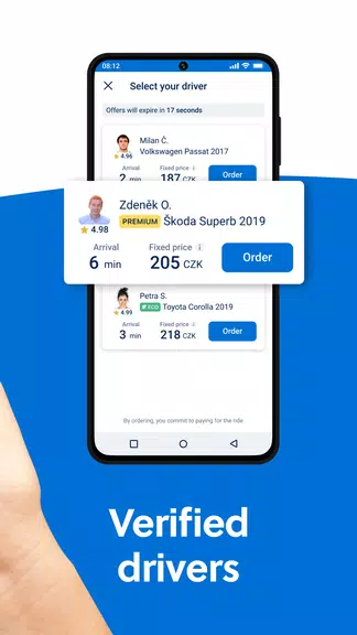 Liftago: Travel safely Скриншот 2