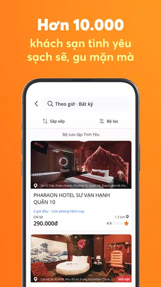Go2Joy - Hourly Booking App Captura de pantalla 4