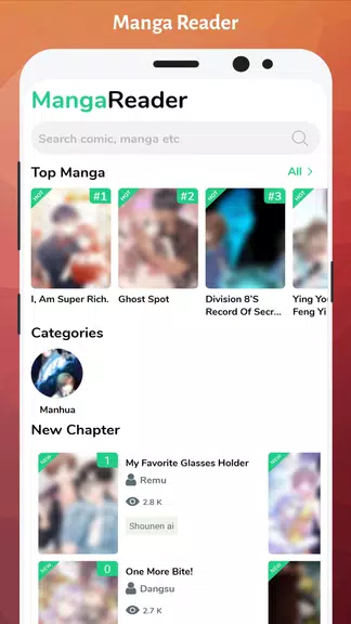 Manga Reader- Best Free Manga Online & Offline Ảnh chụp màn hình 4