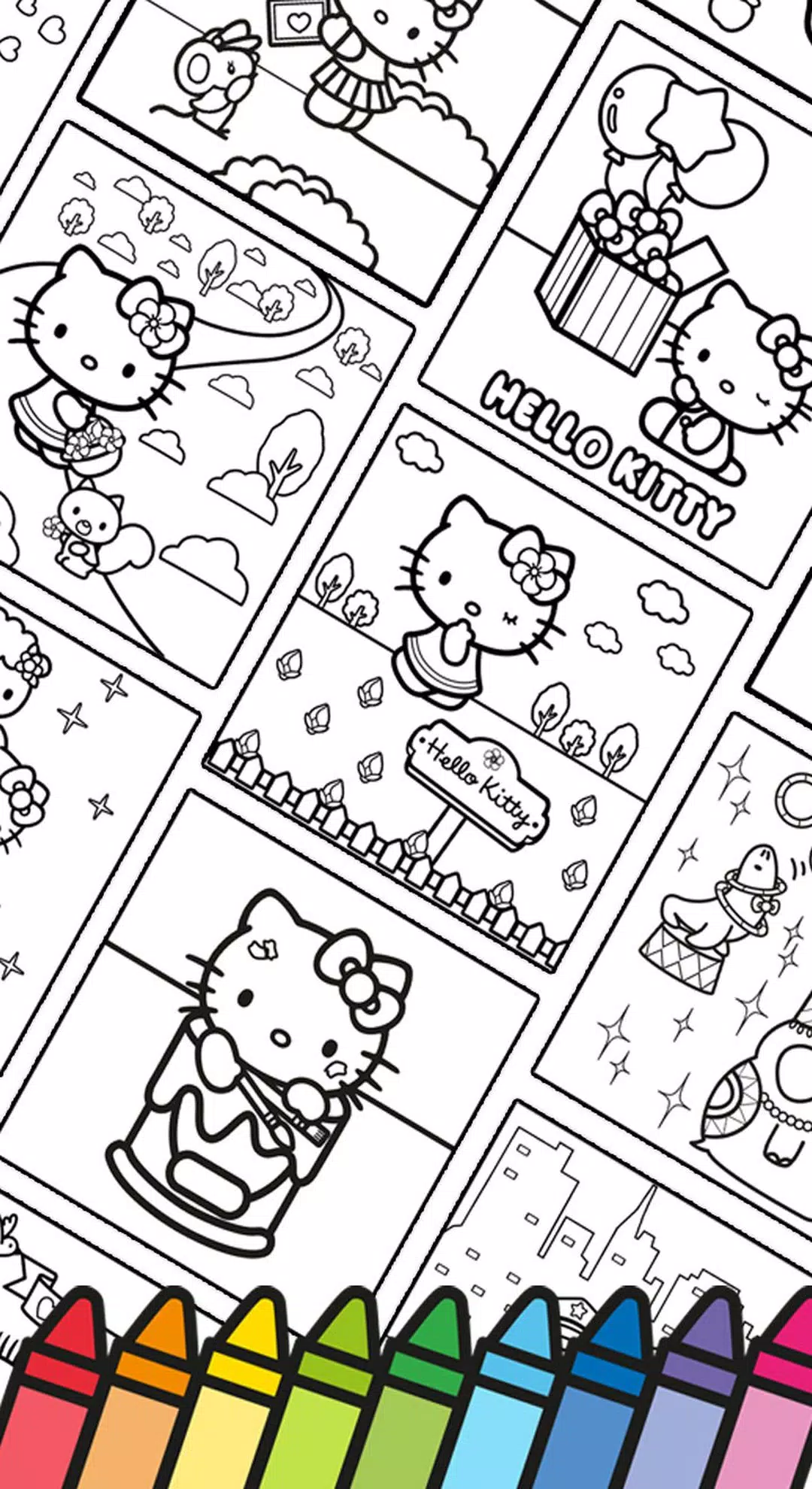 Hello Kitty: Coloring Book ภาพหน้าจอ 3